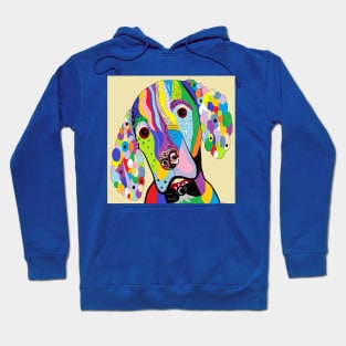 Colorful Vizsla Hoodie